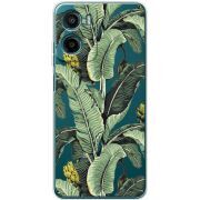 Прозорий чохол BoxFace Motorola G05 Banana Leaves