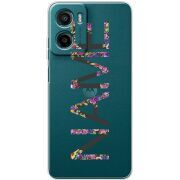Прозорий чохол BoxFace Motorola G05 Именной