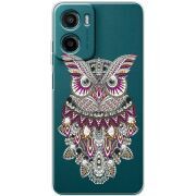 Чохол зі стразами Motorola G05 Owl