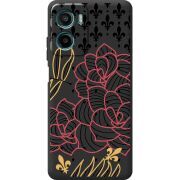 Чорний чохол BoxFace Motorola G05 FranceFlowers