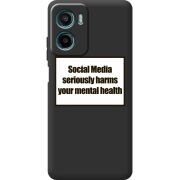 Чорний чохол BoxFace Motorola G05 