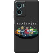 Чорний чохол BoxFace Motorola G05 Among Us Impostors