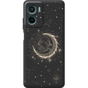 Чорний чохол BoxFace Motorola G05 Moon