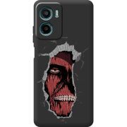 Чорний чохол BoxFace Motorola G05 Нападение на Титана