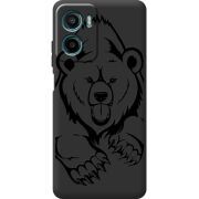 Чорний чохол BoxFace Motorola G05 Grizzly Bear