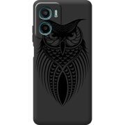 Чорний чохол BoxFace Motorola G05 Owl