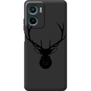 Чорний чохол BoxFace Motorola G05 Deer