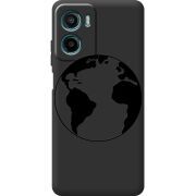 Чорний чохол BoxFace Motorola G05 Earth