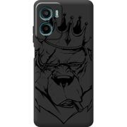 Чорний чохол BoxFace Motorola G05 Bear King