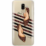 Прозрачный чехол Uprint Samsung J810 Galaxy J8 2018 Love Beauty