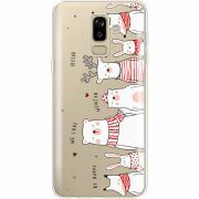Прозрачный чехол Uprint Samsung J810 Galaxy J8 2018 The Friendly Beasts