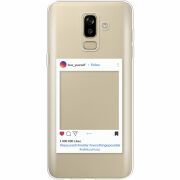 Прозрачный чехол Uprint Samsung J810 Galaxy J8 2018 Insta