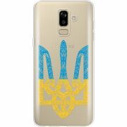 Прозрачный чехол Uprint Samsung J810 Galaxy J8 2018 Gold Trident