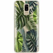 Прозрачный чехол Uprint Samsung J810 Galaxy J8 2018 Palm Tree