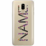 Прозрачный чехол Uprint Samsung J810 Galaxy J8 2018 Именной