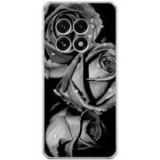 Чохол BoxFace OnePlus 13 Black and White Roses