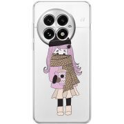 Прозорий чохол BoxFace OnePlus 13 Winter Morning Girl