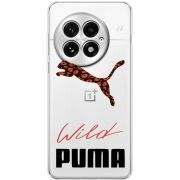 Прозорий чохол BoxFace OnePlus 13 Wild Cat