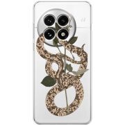 Прозорий чохол BoxFace OnePlus 13 Glamor Snake