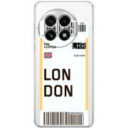 Прозорий чохол BoxFace OnePlus 13 Ticket London