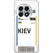 Прозорий чохол BoxFace OnePlus 13 Ticket Kiev