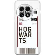 Прозорий чохол BoxFace OnePlus 13 Ticket Hogwarts