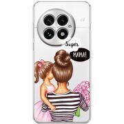 Прозорий чохол BoxFace OnePlus 13 Super Mama and Daughter