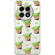 Прозорий чохол BoxFace OnePlus 13 Pattern Baby Yoda