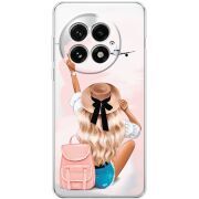 Прозорий чохол BoxFace OnePlus 13 Travel Girl
