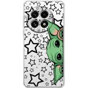 Прозорий чохол BoxFace OnePlus 13 Baby Yoda
