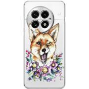 Прозорий чохол BoxFace OnePlus 13 Winking Fox