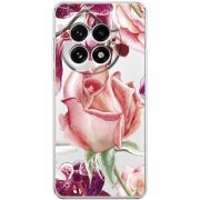 Прозорий чохол BoxFace OnePlus 13 Rose