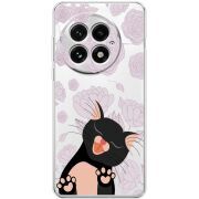 Прозорий чохол BoxFace OnePlus 13 Meow