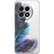 Прозорий чохол BoxFace OnePlus 13 Feathers