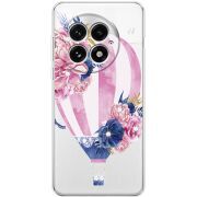 Чохол зі стразами OnePlus 13 Pink Air Baloon