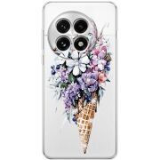Чохол зі стразами OnePlus 13 Ice Cream Flowers