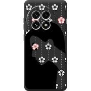 Чорний чохол BoxFace OnePlus 13 Flower Hair