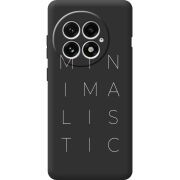 Чорний чохол BoxFace OnePlus 13 Minimalistic