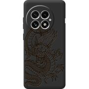 Чорний чохол BoxFace OnePlus 13 Chinese Dragon