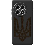 Чорний чохол BoxFace OnePlus 13 Ukrainian Trident