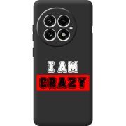 Чорний чохол BoxFace OnePlus 13 I'm Crazy