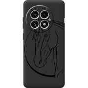 Чорний чохол BoxFace OnePlus 13 Horse