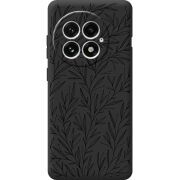 Чорний чохол BoxFace OnePlus 13 Leaves