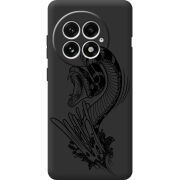 Чорний чохол BoxFace OnePlus 13 Snake