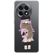 Прозорий чохол BoxFace OnePlus 13R Winter Morning Girl