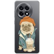 Прозорий чохол BoxFace OnePlus 13R Dog Coffeeman