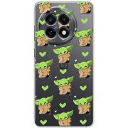 Прозорий чохол BoxFace OnePlus 13R Pattern Baby Yoda