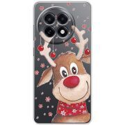 Прозорий чохол BoxFace OnePlus 13R Winter Deer