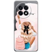 Прозорий чохол BoxFace OnePlus 13R Travel Girl