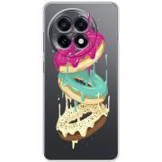 Прозорий чохол BoxFace OnePlus 13R Donuts
